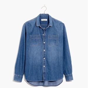 Madewell Denim Exboyfriend Shirt XS